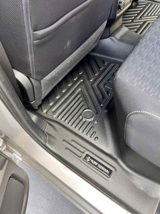 Tuff Terrain Pro 3D Floor Mats to Suit Mitsubishi Triton MV 2024 - Onwards Dual Cab