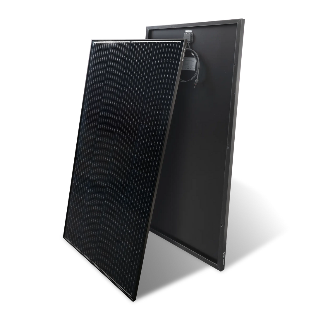 Tuff Terrain 12v 200w Monocrystalline Solar Panel Black - 1400 x 700 x 22mm