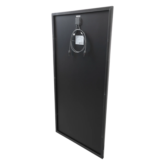 Tuff Terrain 12v 200w Monocrystalline Solar Panel Black - 1400 x 700 x 22mm