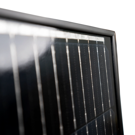 Tuff Terrain 12v 200w Monocrystalline Solar Panel Black - 1400 x 700 x 22mm