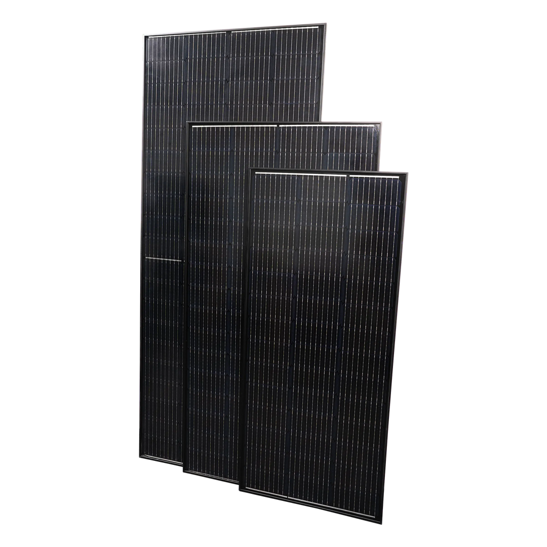 Tuff Terrain 12v 200w Monocrystalline Solar Panel Black - 1400 x 700 x 22mm