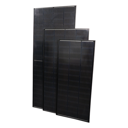 Tuff Terrain 12v 200w Monocrystalline Solar Panel Black - 1400 x 700 x 22mm