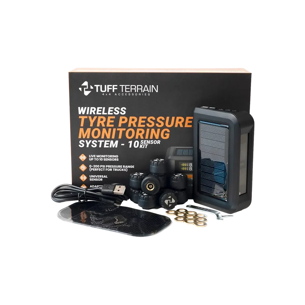 Tuff Terrain Tyre Pressure Monitoring System - 10 Sensor & Booster Bundle
