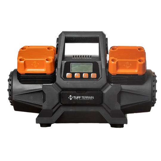 Tuff Terrain V4 High Output Air Compressor with Analogue Gauge