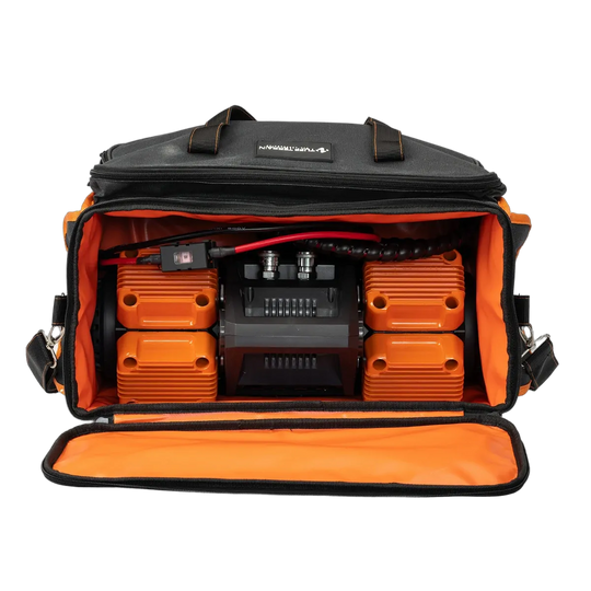Tuff Terrain V4 High Output Air Compressor with Analogue Gauge