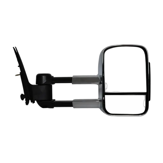 Extendable Towing Mirrors For Toyota Landcruiser 100 Series - Chrome