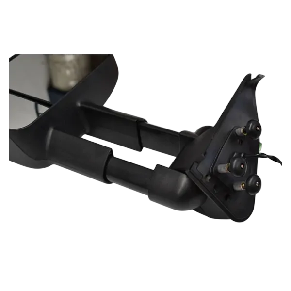 Extendable Towing Mirrors For Toyota Landcruiser 200 Series 2007-11 - Black