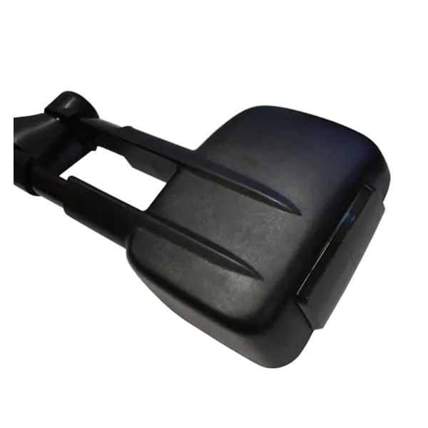 Extendable Towing Mirrors For Toyota Landcruiser 200 Series 2007-11 - Black