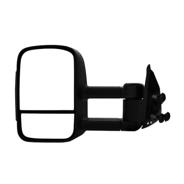 Extendable Towing Mirrors For Toyota Landcruiser 200 Series 2007-11 - Black