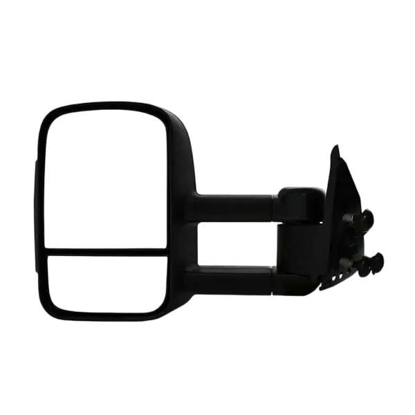 Extendable Towing Mirrors to suit Toyota Landcruiser 300 Series - Electric, Black, Power Fold, BSM & Indicator