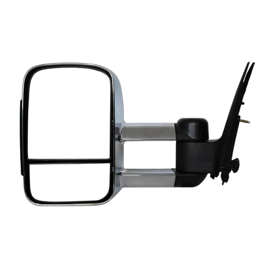 Extendable Towing Mirrors For Mitsubishi Triton 2015 - Nov 2018 - Chrome