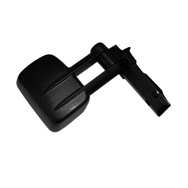 Extendable Towing Mirrors For Toyota Landcruiser 75, 76, 78 & 79 Series - Black/Electric