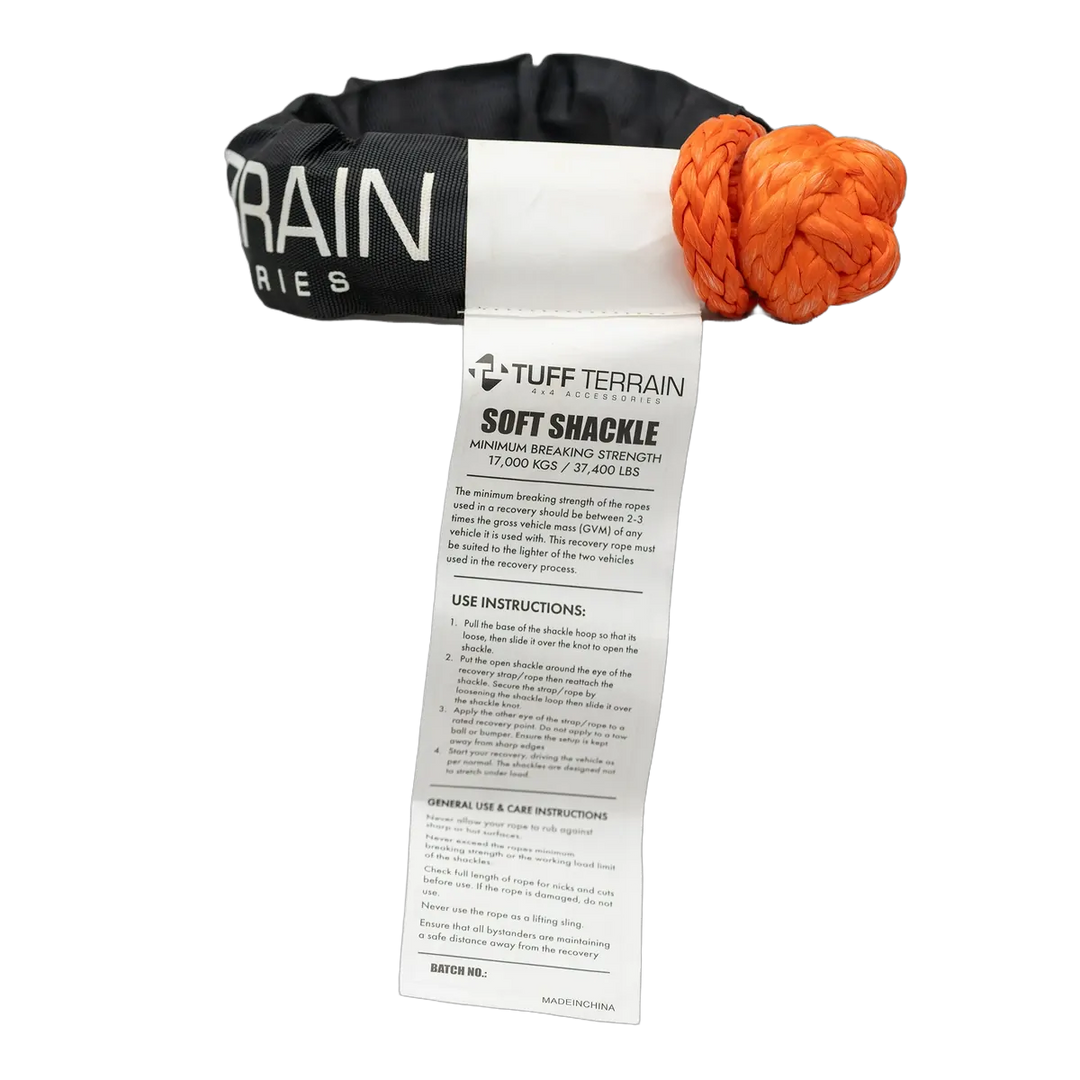 Tuff Terrain 17T Soft Shackle with Sheath