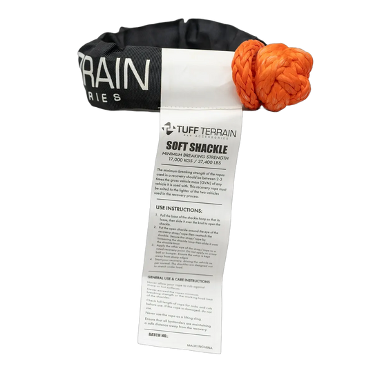 Tuff Terrain 17T Soft Shackle with Sheath