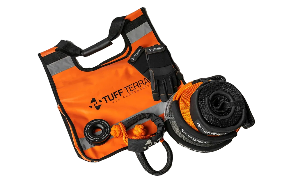 Tuff Terrain Standard Winch & Snatch Recovery Kit