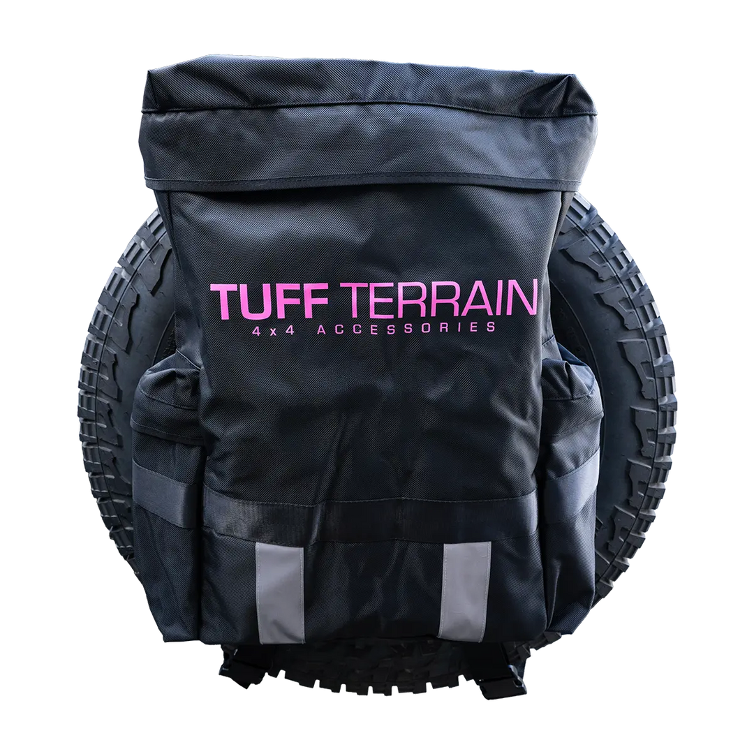 Tuff Terrain Pink Rear Wheel Bag