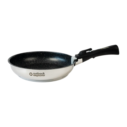 Smart Storage Non-Stick Fry Pan 24cm with Lid