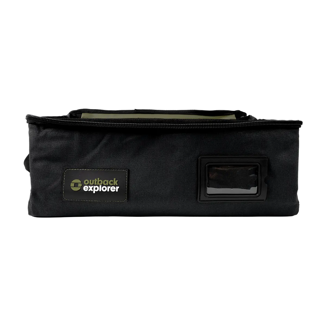 Clear Top Canvas Storage Bag - Small