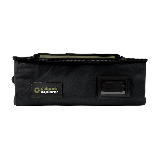 Clear Top Canvas Storage Bag - Small