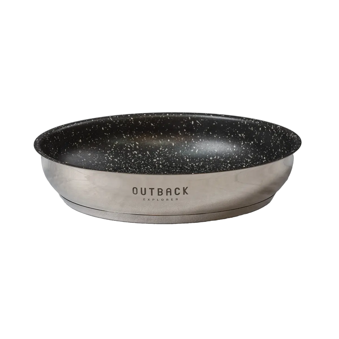 Smart Storage Non-Stick Fry Pan 28cm with Lid