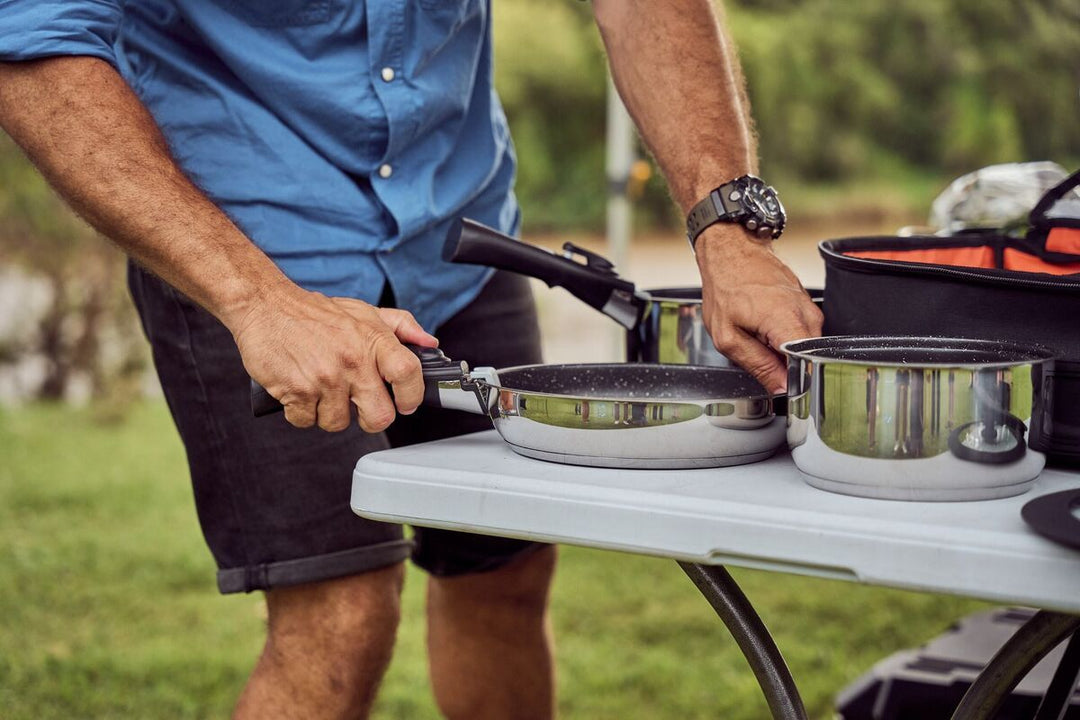 Smart Storage Non-Stick Fry Pan 28cm with Lid