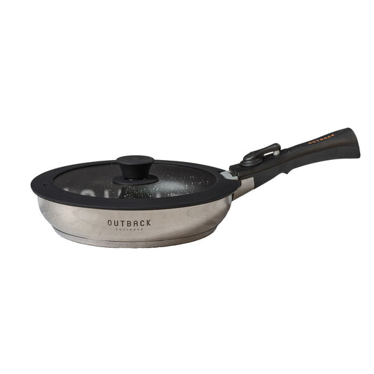 Smart Storage Non-Stick Fry Pan 28cm with Lid