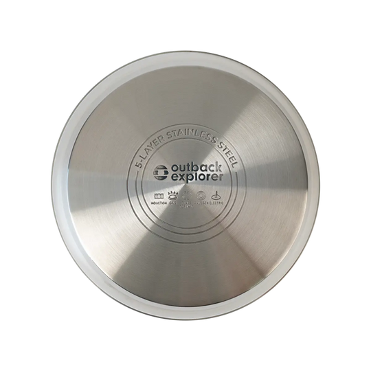 Smart Storage Non-Stick Fry Pan 24cm with Lid