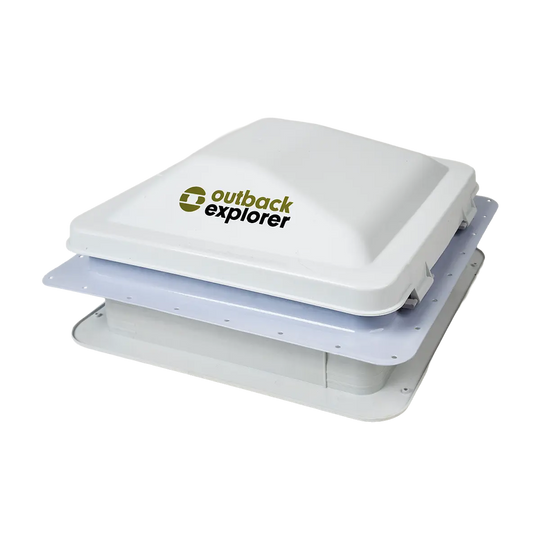 Caravan Roof Vent with 12V Fan - 14" x 14"