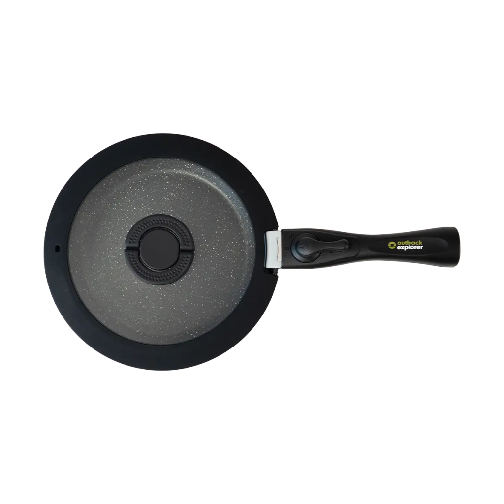 Smart Storage Non-Stick Fry Pan 24cm with Lid