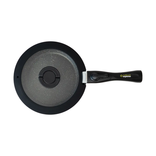 Smart Storage Non-Stick Fry Pan 24cm with Lid