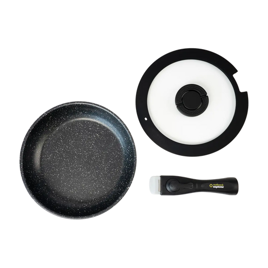 Smart Storage Non-Stick Fry Pan 24cm with Lid
