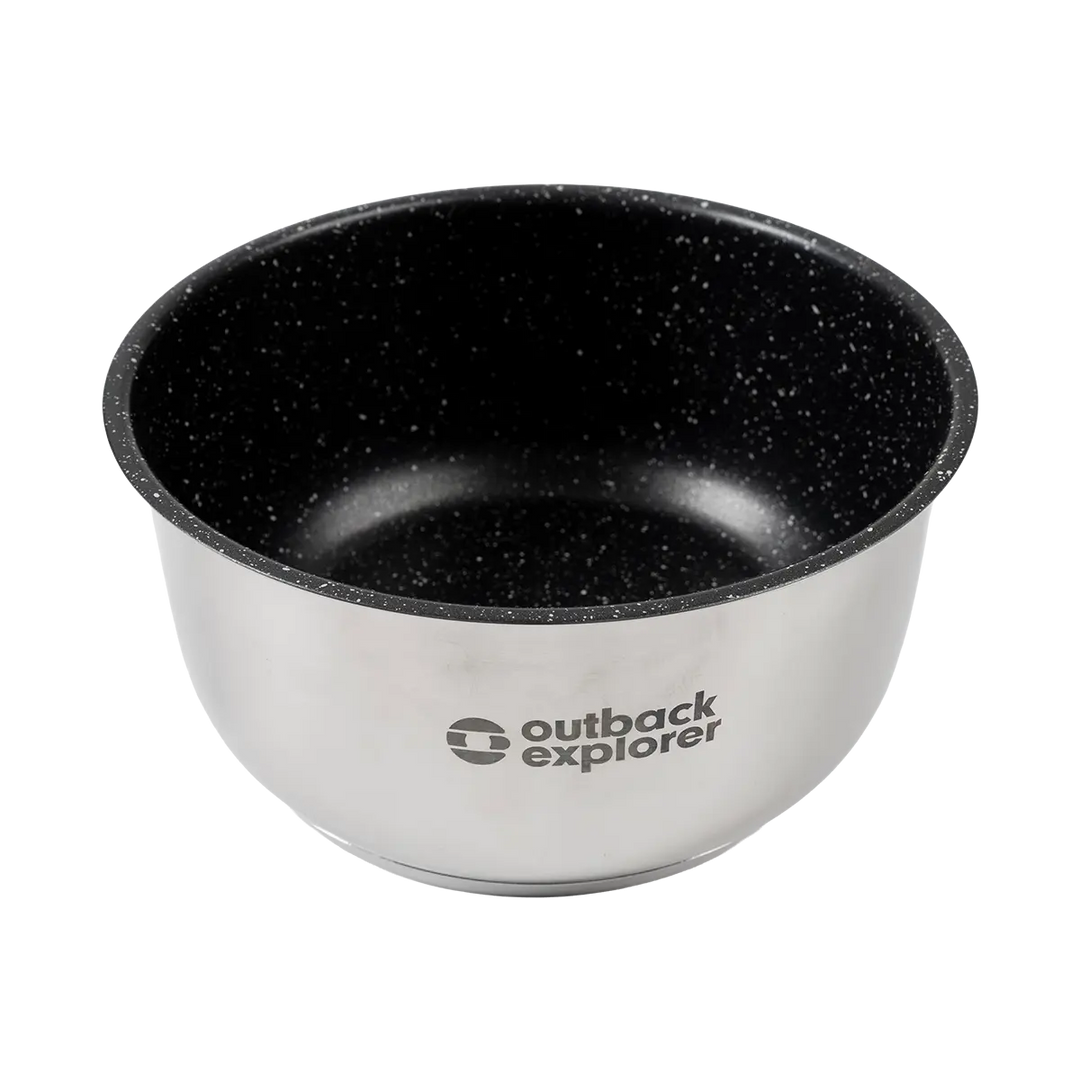Smart Storage Non-Stick Pot Set with Storage Lids