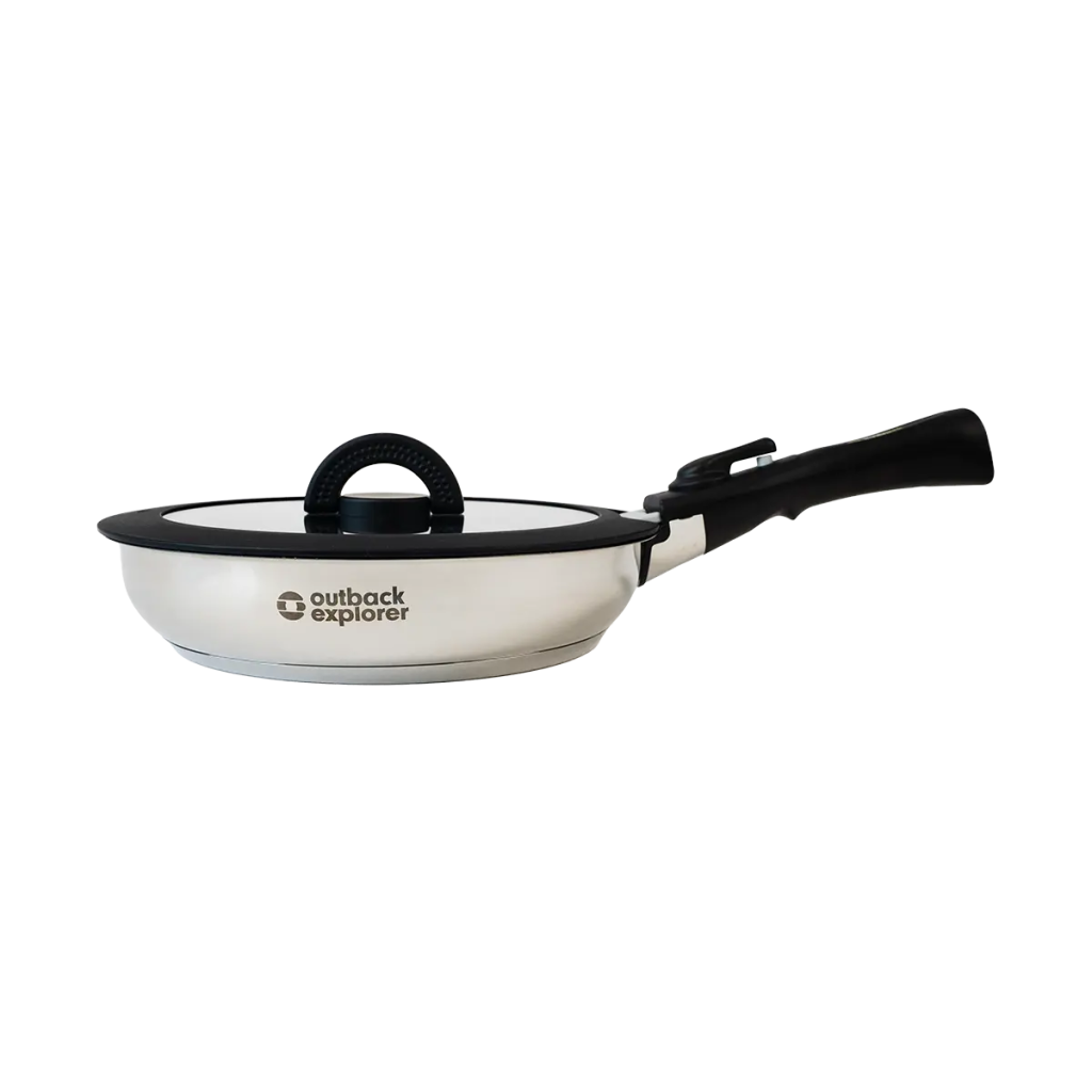 Smart Storage Non-Stick Fry Pan 24cm with Lid