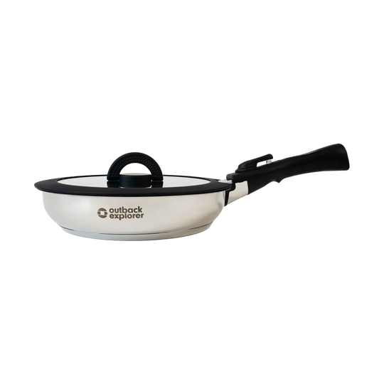 Smart Storage Non-Stick Fry Pan 24cm with Lid