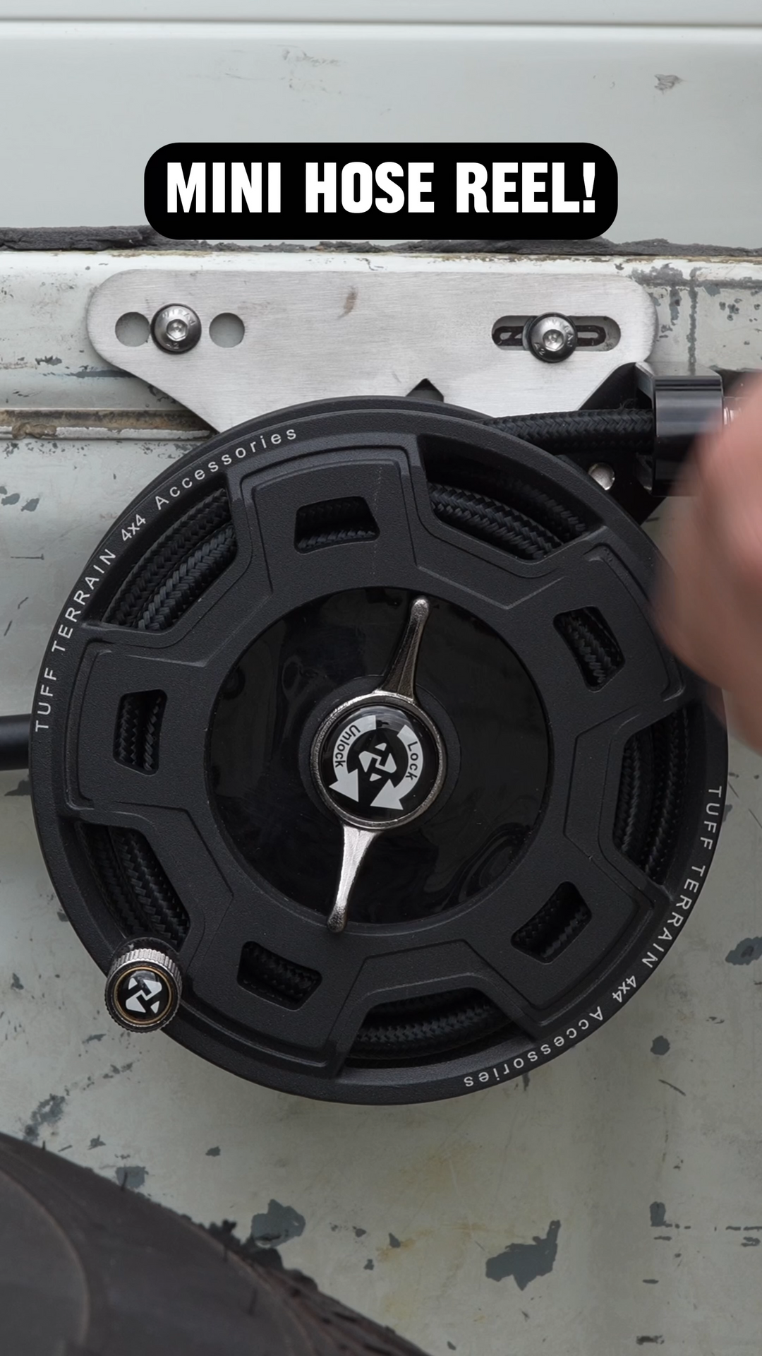 Tuff Terrain Compact Air Hose Reel